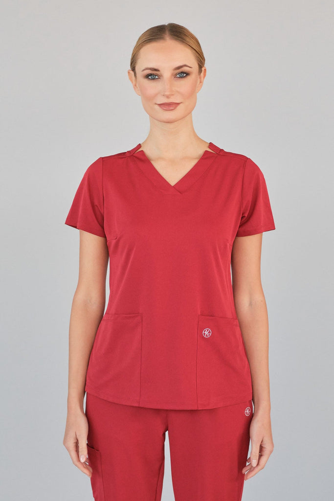 MIA/M - Women's V-neck tunic in microfibre