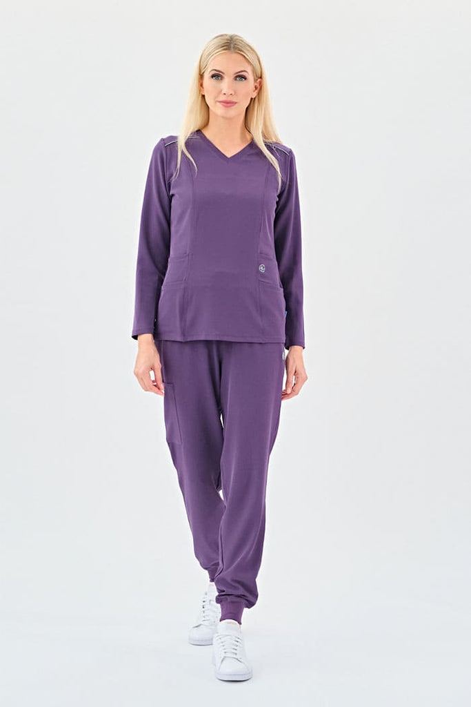 LUCY - Women's long-sleeved crêpe tunic