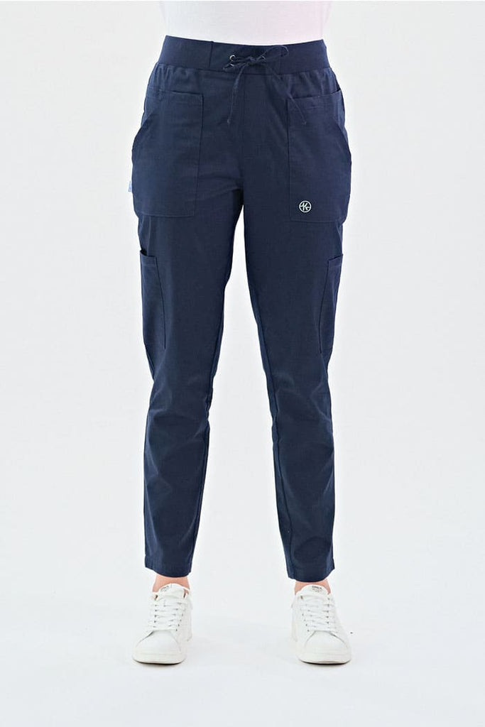 OLIVIA/C - Women's stretch cotton cargo trousers