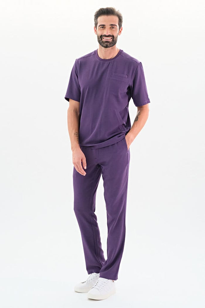 ROWEN - Men's crew-neck crêpe tunic