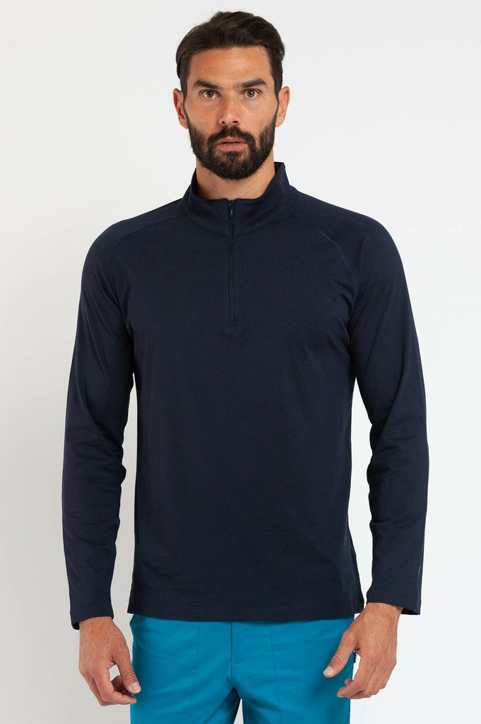 SANDRO - Men's long-sleeved T-Shirt in cotton jersey