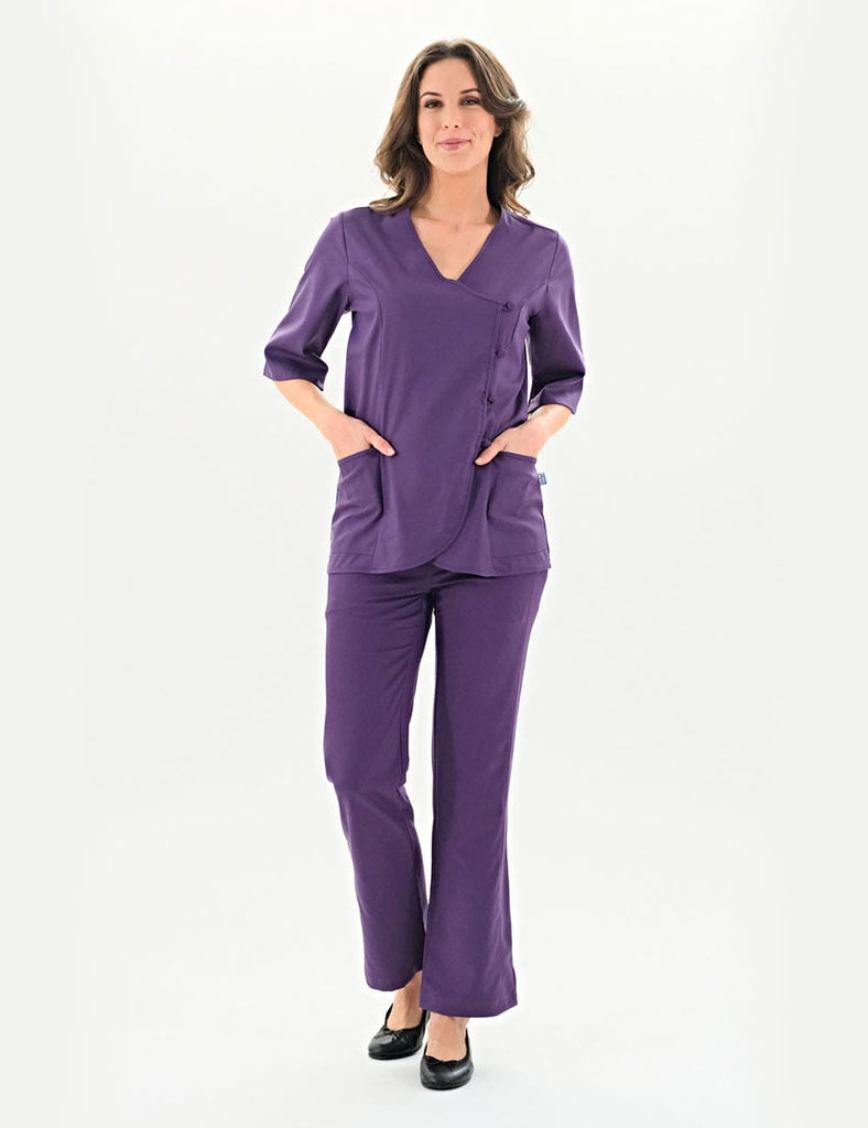 VIVIAN/B - Asymmetric women's kimono in twill